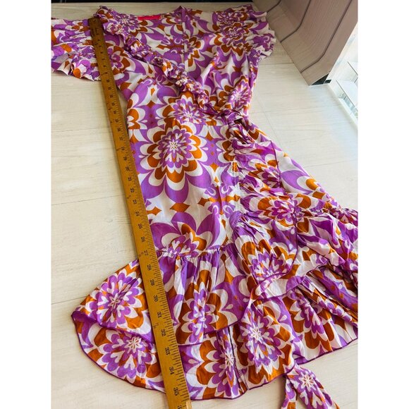 Feather & Find Wrap Dress - Picture 6 of 11